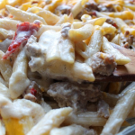 Cheesy Penne & Sausage