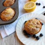 Lemon Blueberry Crumb Muffins