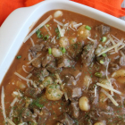 Creamy Marsala Gnocchi with Beef Tips